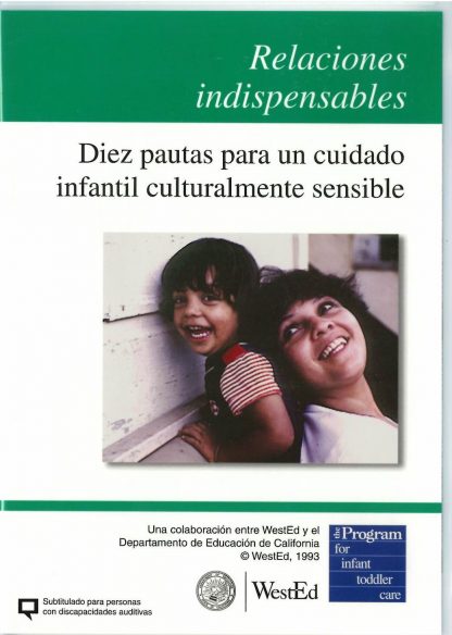 Cover for Relaciones indispensables: Diez pautas para un cuidado infantil culturalmente sensible DVD