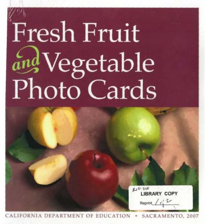 Cover for Fresh Fruit and Vegetable Photo Cards