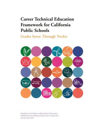 Cover for Curriculum Frameworks for California Public Schools: Career Technical Education