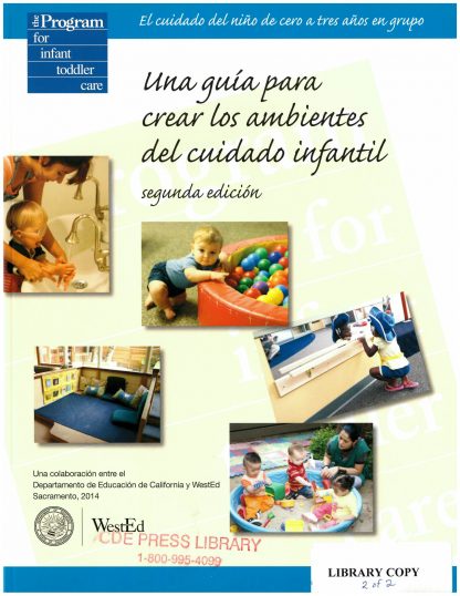 Cover for Una guía para crear los ambientes del cuidado infantil, segunda edición