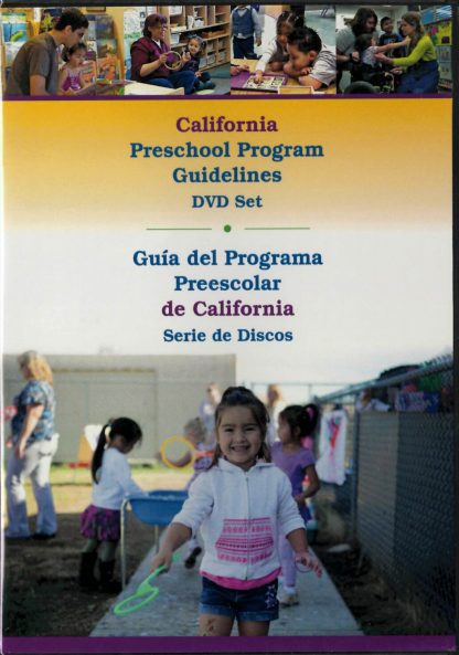 Cover for California Preschool Program Guidelines (DVD)