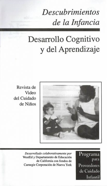Cover for Descubrimientos de la infancia: Desarrollo cognitivo y del aprendizaje (Paquete de 50 folletos de video)