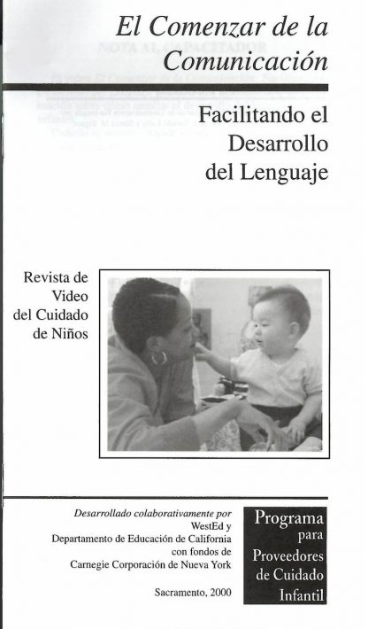 Cover for Early Messages: Facilitating Language Development and Communication (Pack of 50 video booklets)